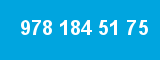 978 184 51 75